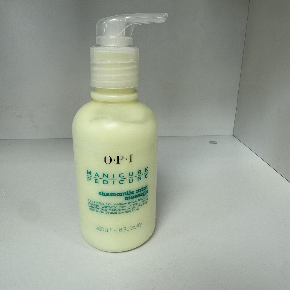OPI Manicure Pedicure Chamomile Mint Massage 480 ml/16 fl oz New